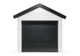 Garáž so sedlovou strechou GARDEON® pre jedno vozidlo