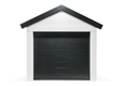 Garáž so sedlovou strechou GARDEON® pre jedno vozidlo