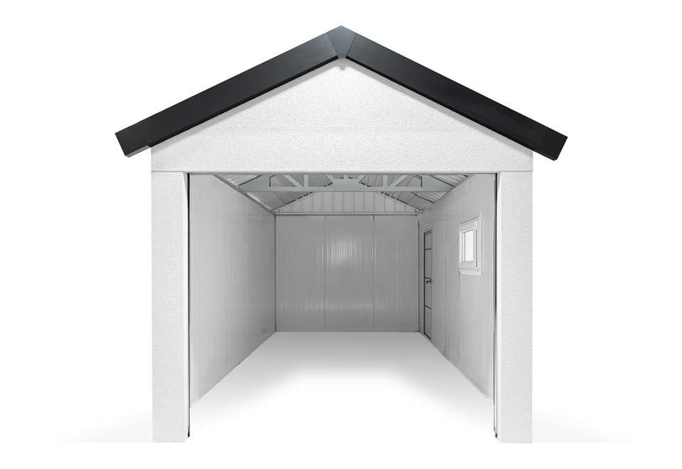 Garáž so sedlovou strechou GARDEON® pre jedno vozidlo