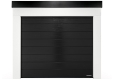 Garden house with Hormann safety garage door