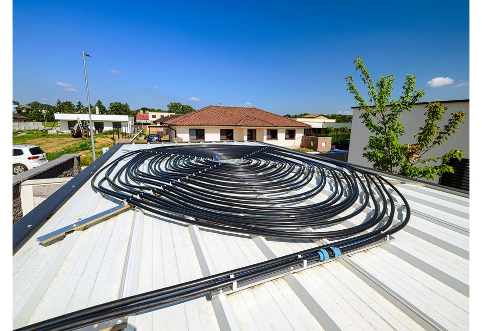 GARDEON® Garáž 4 m x 6 m s dverami Hörmanm a svetlíkom