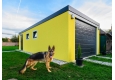 GARDEON® Garáž s dverami Hörmann a dvomi oknami