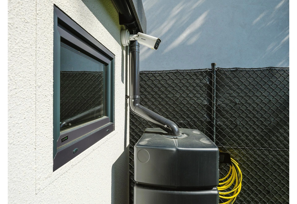 GARDEON® Garáž s dverami Hörmann a oknom