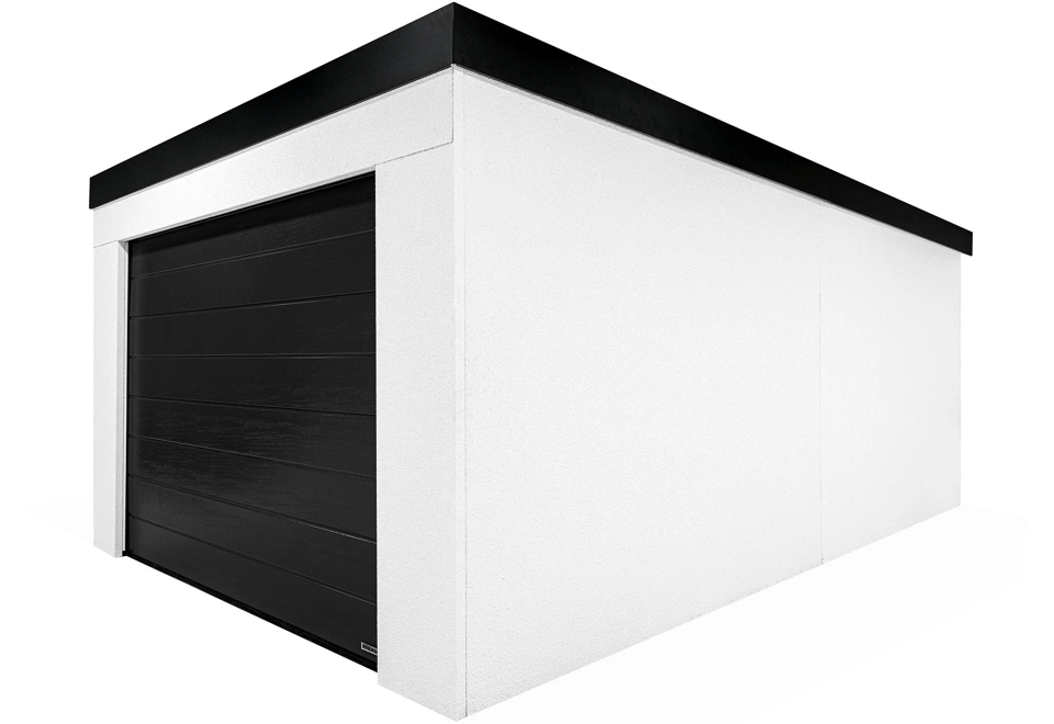 GARDEON® Garáž s dverami Hörmann a oknom