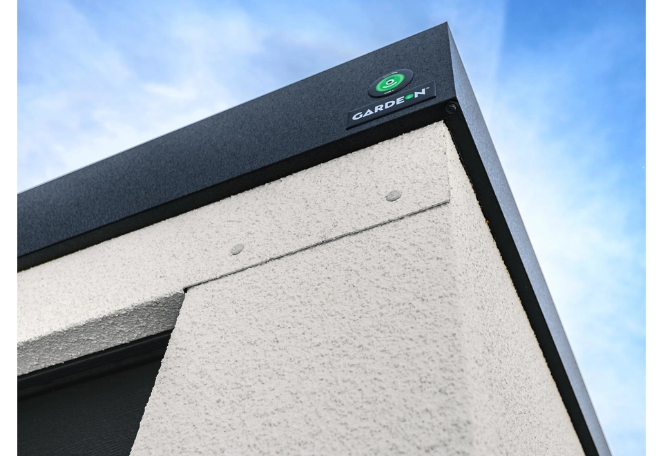 GARDEON® Garáž s tromi bránami a dverami Hörmann