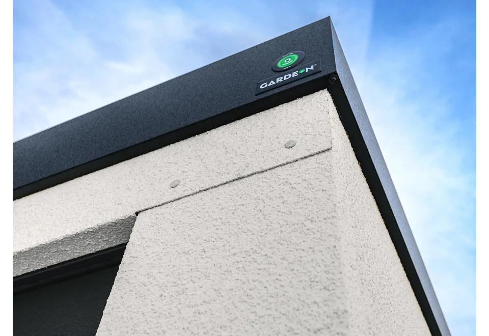GARDEON® Garáž s tromi  sekcionálnymi garážovými bránami Hörmann