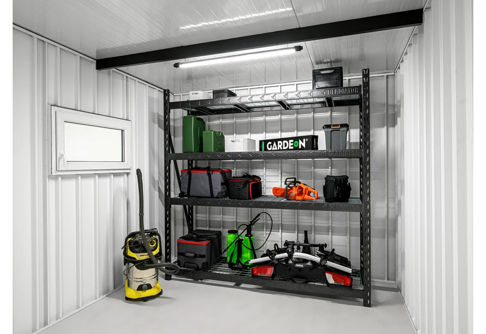 GARDEON® Garáž so sekcionálnou garážovou bránou Hörmann (2500 × 2125 mm)