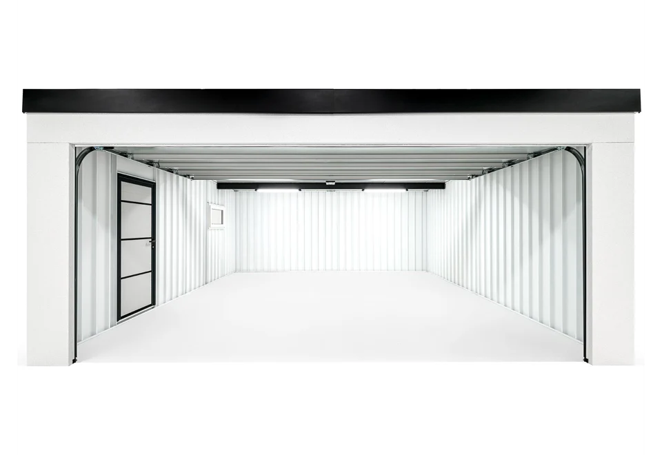 GARDEON® Garáž so sekcionálnou garážovou bránou Hörmann (5000 × 2125 mm)