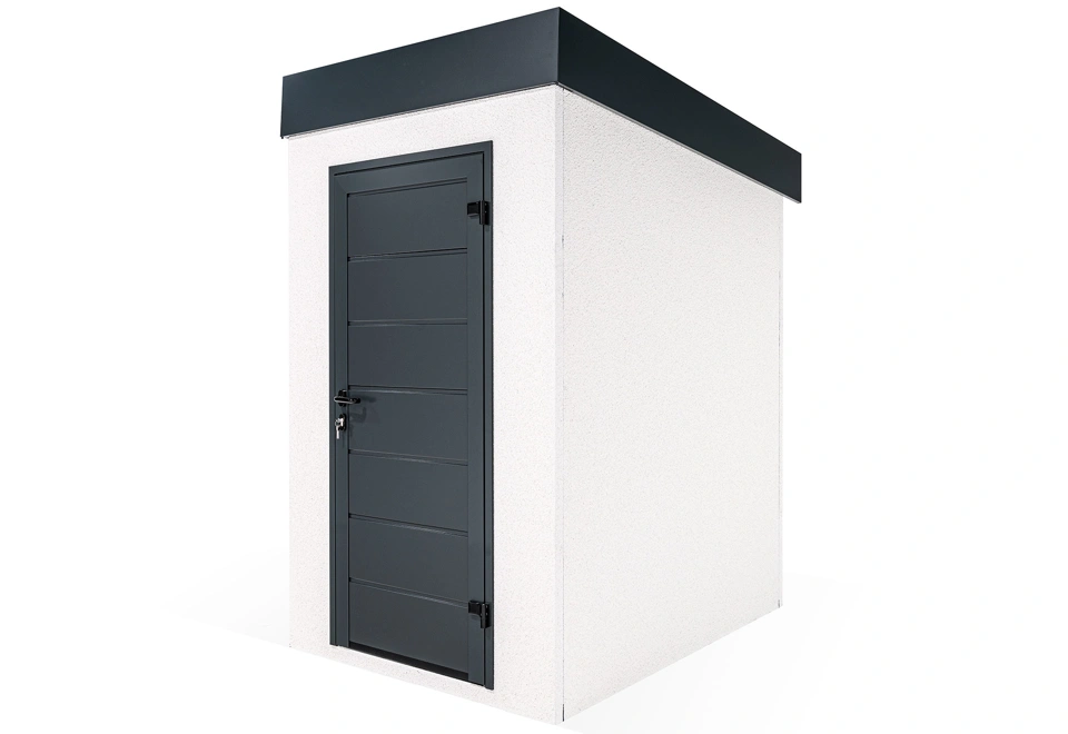 GARDEON® Mini záhradný domček s dverami Hörmann