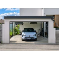 GARDEON® Prístrešok s bezpečnou garážovou bránou Hörmann
