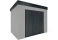GARDEON® Záhradný domček s bezpečnou garážovou bránou Hörmann