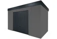 GARDEON® Záhradný domček s bezpečnou garážovou bránou Hörmann