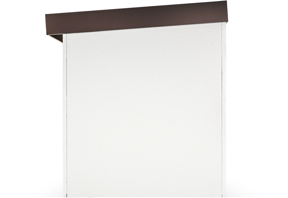 GARDEON® Záhradný domček s dverami a garážovou bránou Hörmann