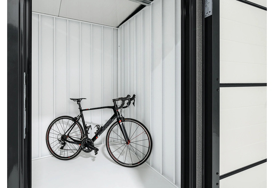 GARDEON® Záhradný domček s dverami a pravým prístreškom