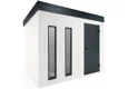 GARDEON® Záhradný domček s dverami Hörmann a dvomi svetlíkmi