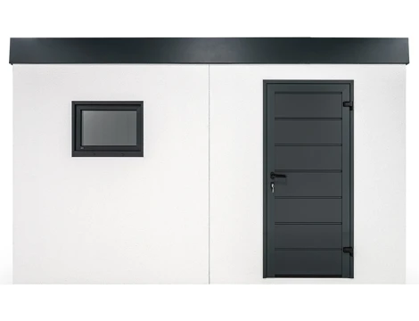 GARDEON® Záhradný domček s dverami Hörmann a oknom