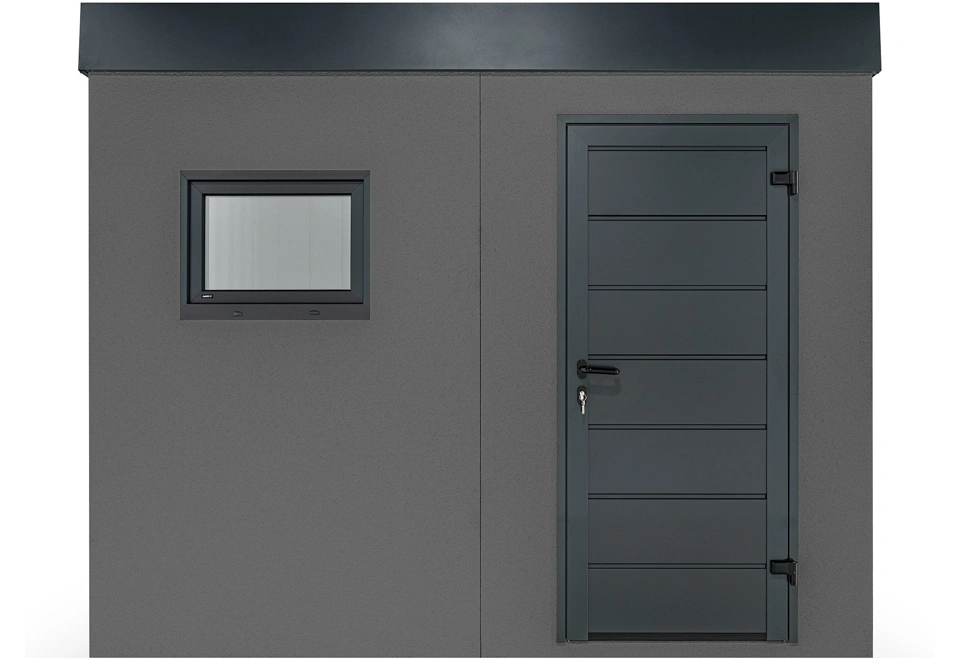 GARDEON® Záhradný domček s dverami Hörmann a oknom