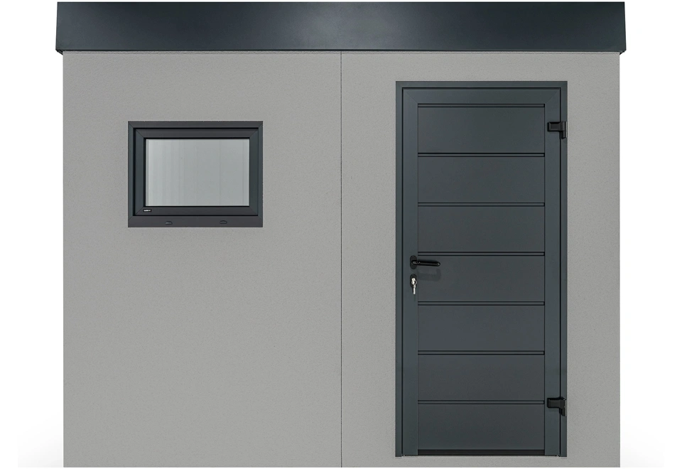 GARDEON® Záhradný domček s dverami Hörmann a oknom