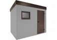 GARDEON® Záhradný domček s dverami Hörmann a oknom
