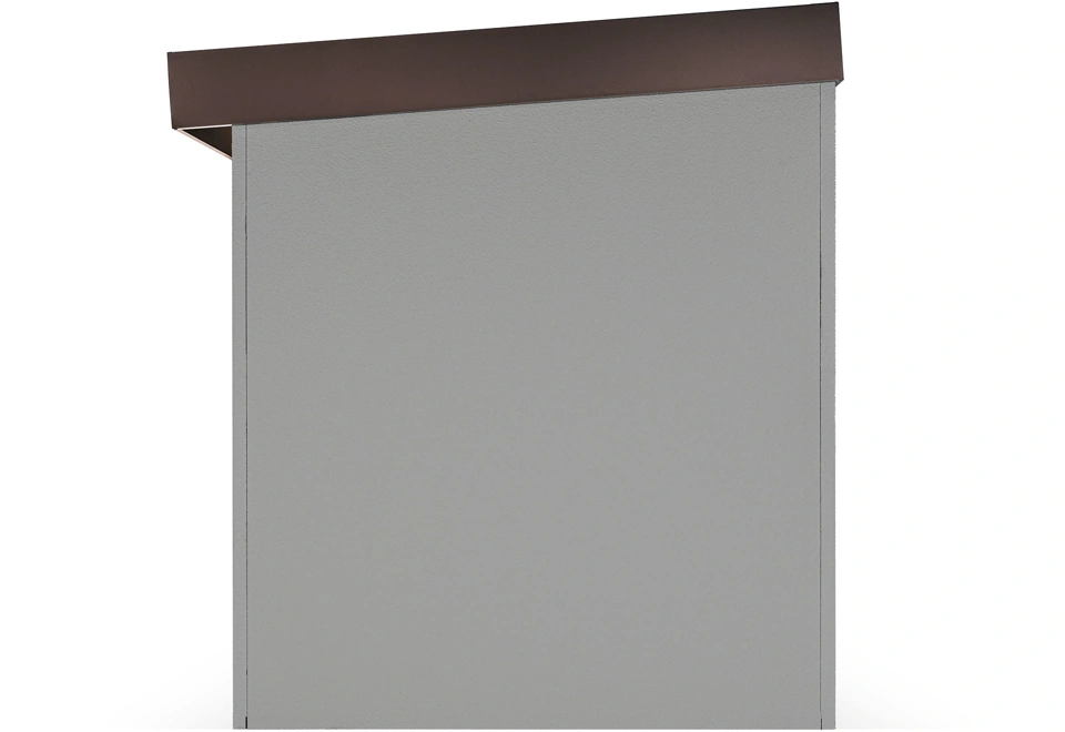 GARDEON® Záhradný domček s dverami Hörmann a oknom