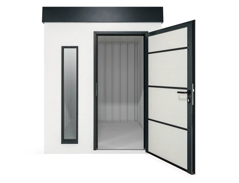 GARDEON® Záhradný domček s dverami Hörmann a svetlíkom