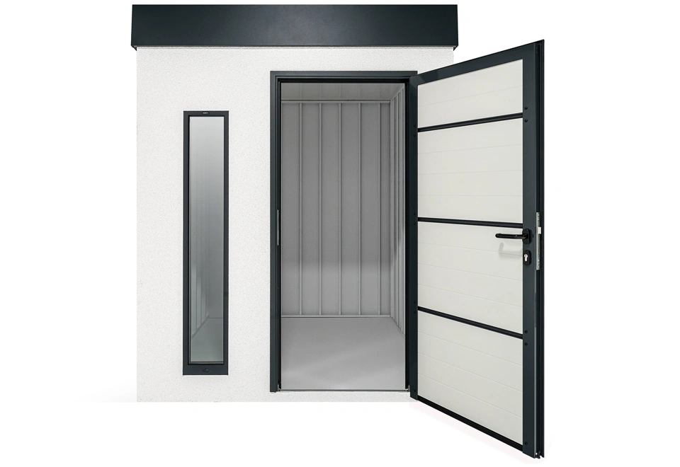 GARDEON® Záhradný domček s dverami Hörmann a svetlíkom