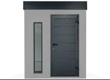 GARDEON® Záhradný domček s dverami Hörmann a svetlíkom