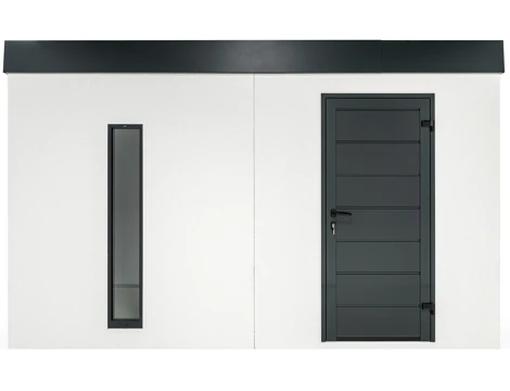 GARDEON® Záhradný domček s dverami Hörmann a svetlíkom