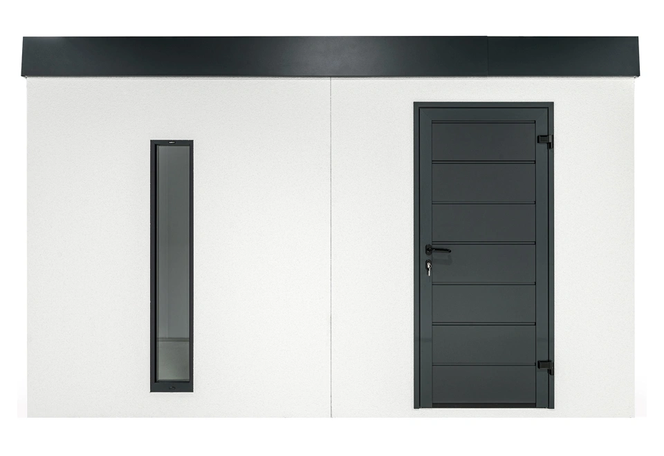 GARDEON® Záhradný domček s dverami Hörmann a svetlíkom