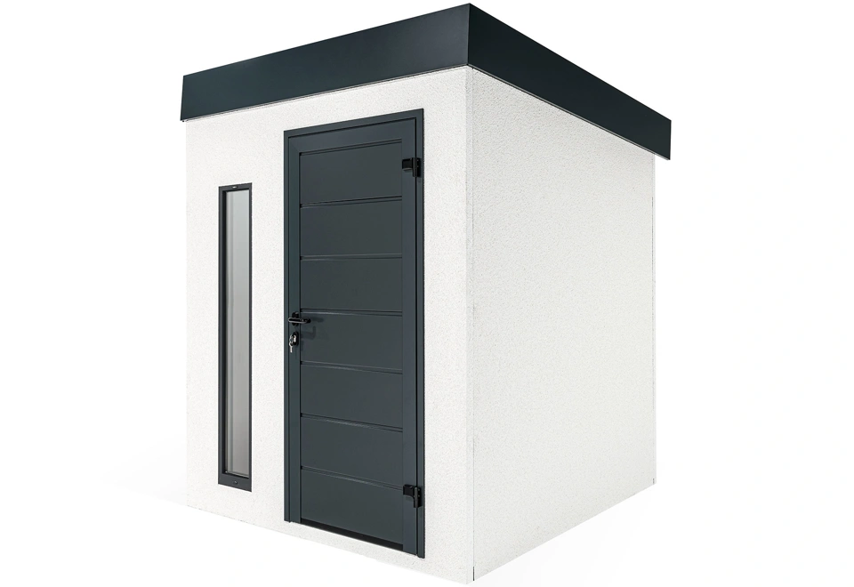 GARDEON® Záhradný domček s dverami Hörmann a svetlíkom