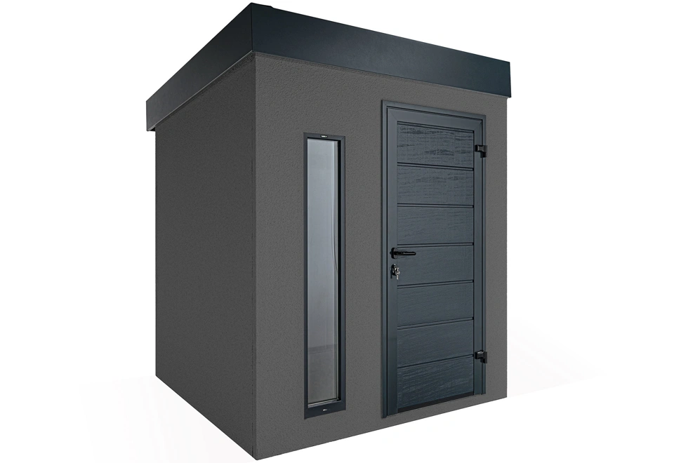 GARDEON® Záhradný domček s dverami Hörmann a svetlíkom