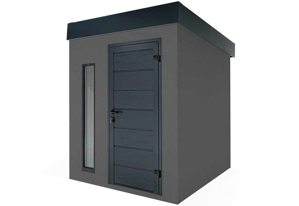 GARDEON® Záhradný domček s dverami Hörmann a svetlíkom