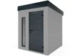 GARDEON® Záhradný domček s dverami Hörmann a svetlíkom