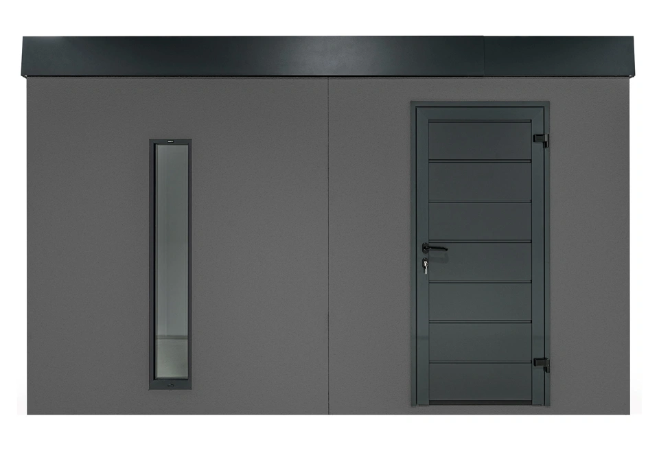 GARDEON® Záhradný domček s dverami Hörmann a svetlíkom