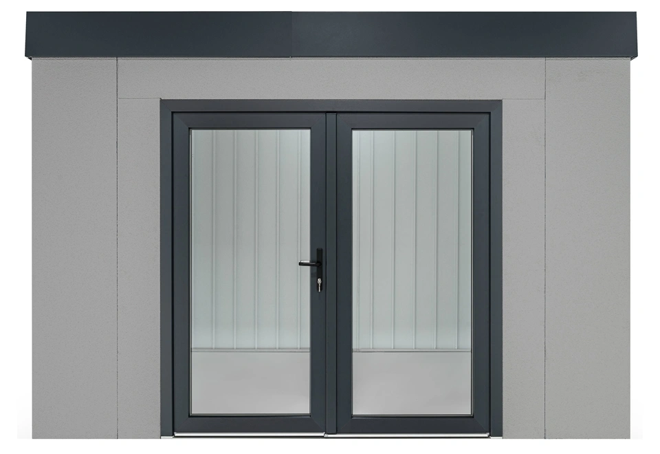 GARDEON® Záhradný domček s dvojitými presklenými dverami