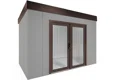 GARDEON® Záhradný domček s dvojitými presklenými dverami