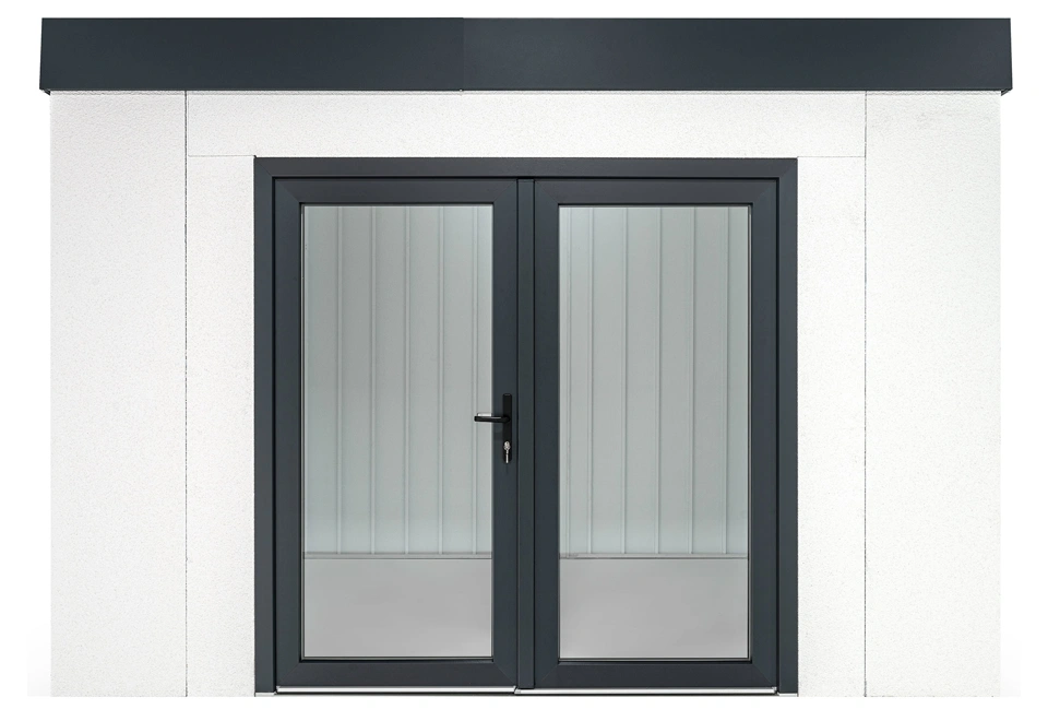 GARDEON® Záhradný domček s dvojitými presklenými dverami