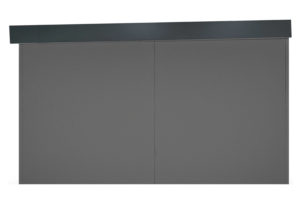 GARDEON® Záhradný domček s garážovou bránou Hörmann