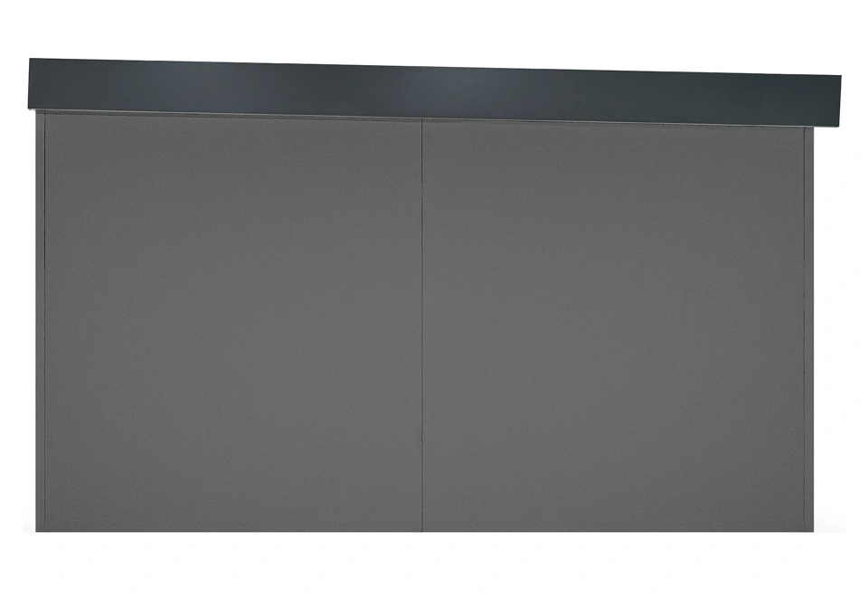 GARDEON® Záhradný domček s garážovou bránou Hörmann