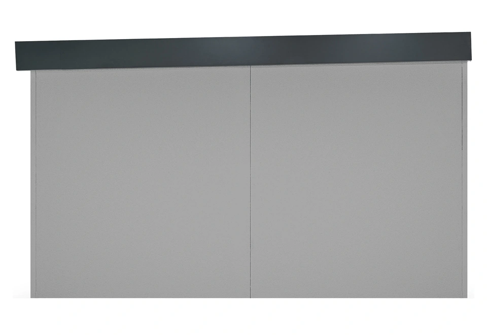 GARDEON® Záhradný domček s garážovou bránou Hörmann