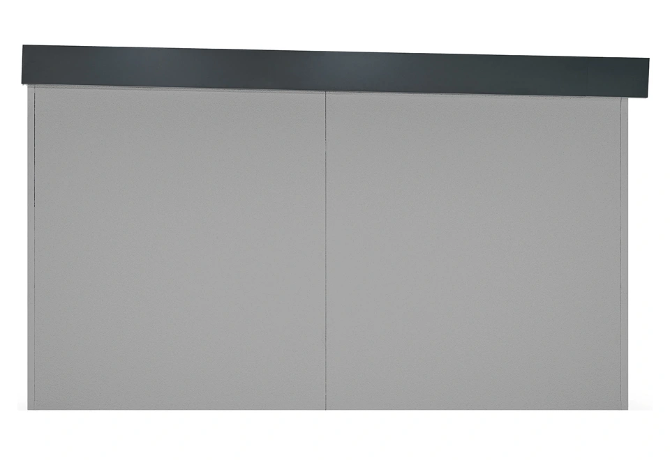 GARDEON® Záhradný domček s garážovou bránou Hörmann