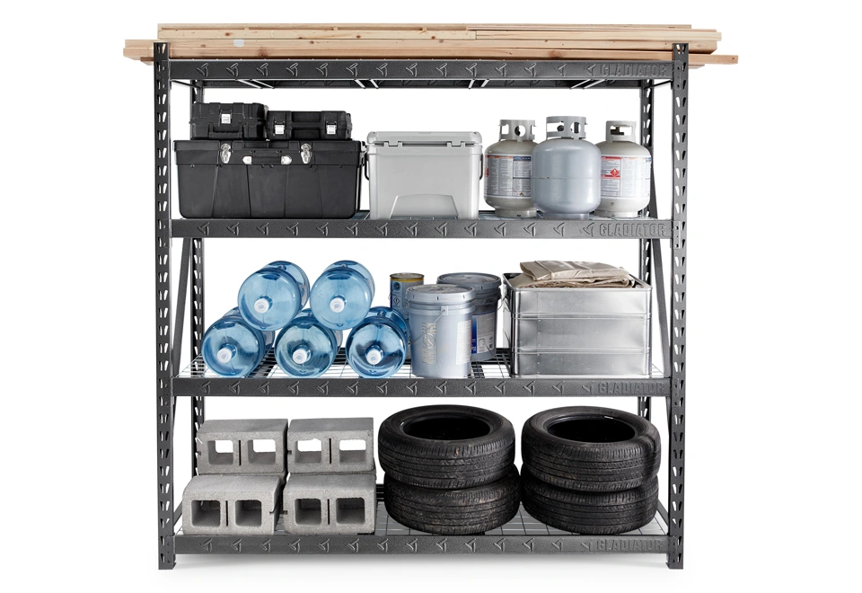 GLADIATOR® Heavy Duty MEGA RACK (šírka 229 cm)