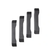 GLADIATOR® Koncovky Geartrack Smoke (4 ks)