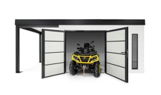 Domčeky s dvojitými dverami