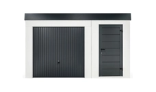 Domčeky s garážovou bránou