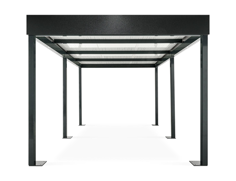 Zvýšený prístrešok GARDEON® - pre jedno auto